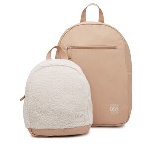 New Bundle Of DSW Beige/Tan BACKPACK DUO